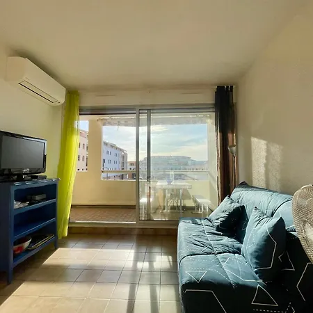 2 Pieces Proche Des Plages, Parking, Clim - Fr-1-338-487 Apartament