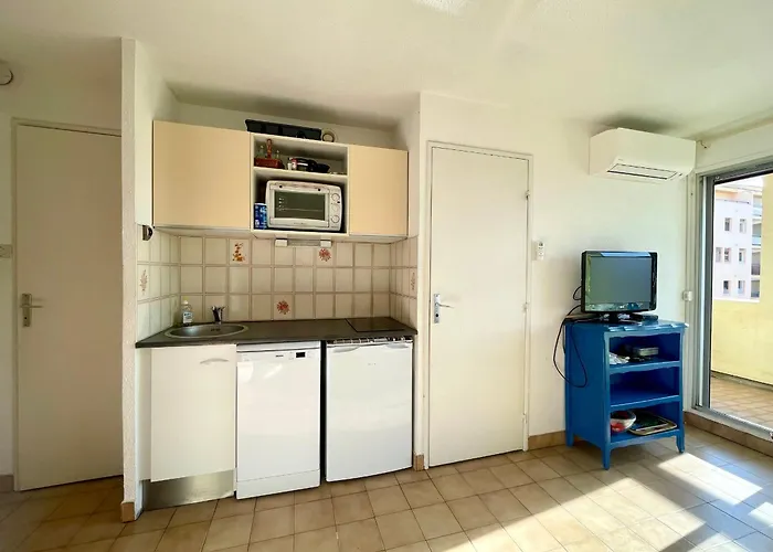 2 Pieces Proche Des Plages, Parking, Clim - Fr-1-338-487 Apartamento *
